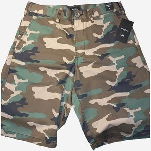 RVCA Men’s Camo Americana Shorts